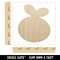 Buzzy Bumble Bee Unfinished Wood Shape Piece Cutout for DIY Craft Projects
